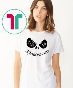 This is halloween jack skellington shirt