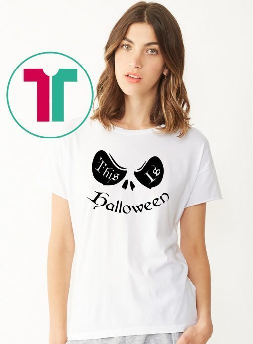 This is halloween jack skellington shirt