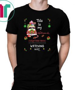 This is my hallmark christmas movies watching shirt red truck Shirt
