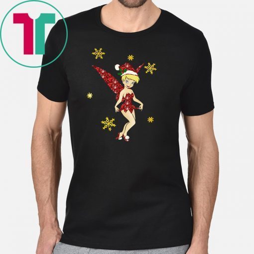 Tinkerbell merry christmas shirt