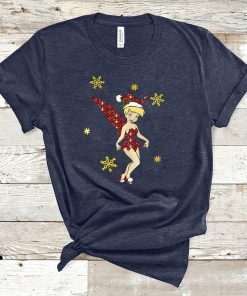 Tinkerbell merry christmas shirt