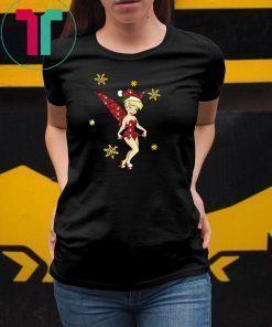 Tinkerbell merry christmas shirt