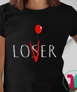 Top Pennywise Loser Lover IT Shirt