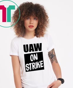Uaw On Strike Black Shirt