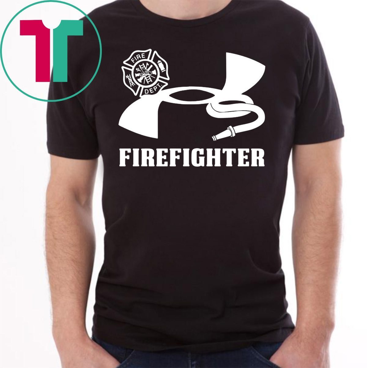 under armour firefighter t shirt
