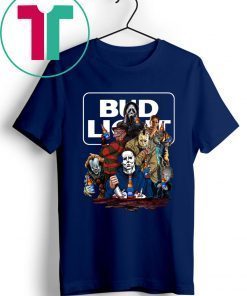 Horror Characters Bud Light 2019 T-Shirt