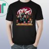 Offcial Horror Characters Drinking Dr Pepper Funny Halloween Gift T-Shirt