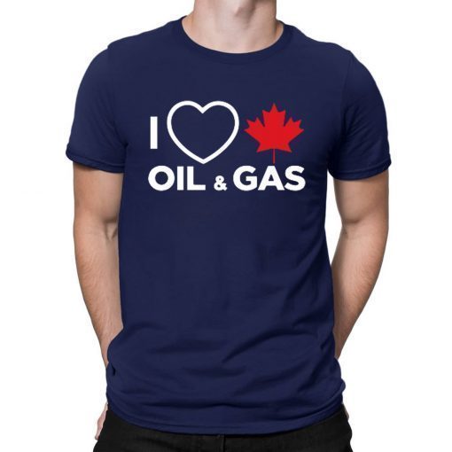 I Love Canadian Oil and Gas Classic T-Shirt