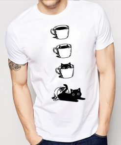 Cat in a cup Tee Shirt
