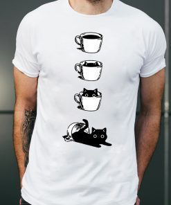 Cat in a cup Tee Shirt