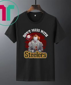 Pennywise IT Don't mess with Steelers Classic T-Shirt