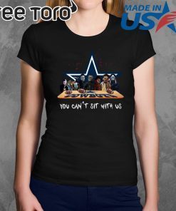 Buy Horror Characters Cowboys you can't sit with us T-Shirt