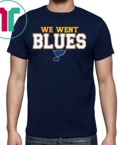 St Louis Blues We Went Blues Offcial T-Shirt