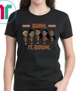 Burn It Down Shirt - Connecticut, WNBPA Unisex T-Shirt