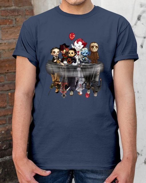 Horror Characters Reflect Funny T-Shirt