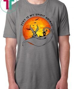 Zero Is my Spirit Animal Halloween Moon Classic T-Shirt