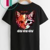 Mens Jason Meowhees Jason Voorhees CH CH CH meow meow Tee Shirt