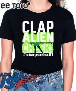 Clap Alien Cheeks Storm Area 51 Offcial T-Shirt
