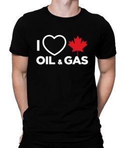 I Love Canadian Oil and Gas Classic T-Shirt