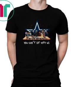 Buy Horror Characters Cowboys you can't sit with us T-Shirt