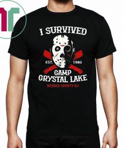 I Survived Camp Crystal Lake Killers Shirts
