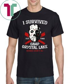 I Survived Camp Crystal Lake Killers Shirts