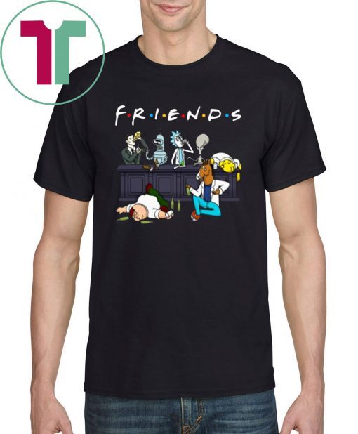 Buy Rick Sanchez Drinking Buddies FRIENDS T-Shirt