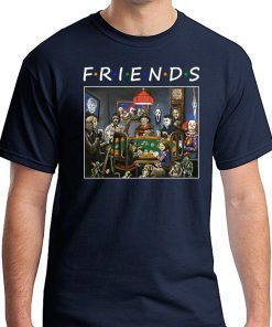 Friends Horror Halloween playing card 2019 T-Shirt