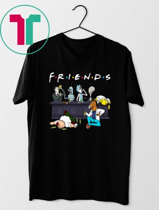 Rick Sanchez Drinking Buddies FRIENDS Unisex T-Shirt