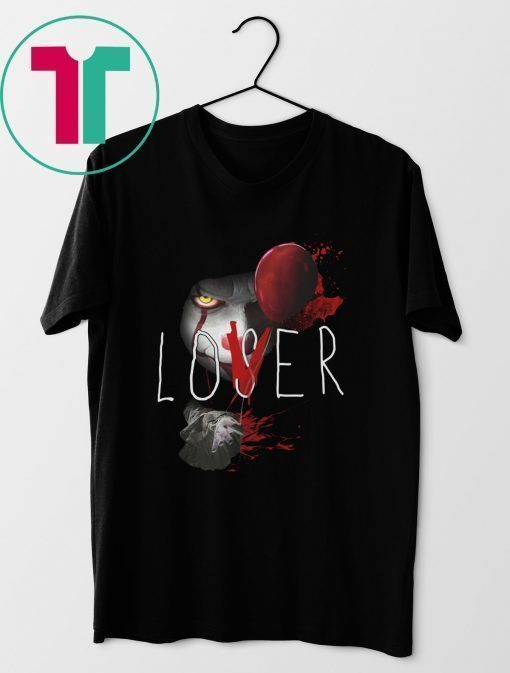 Stephen king it pennywise loser lover T-Shirt For Mens Womens Kids