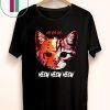 Offcial Jason Meowhees Jason Voorhees CH CH CH meow meow T-Shirt