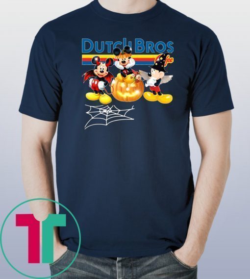 Dutch Bros Mickey Halloween Unisex T-Shirt