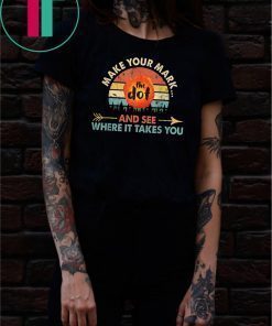 Vintage international dot day the dot make your mark and see where it takes you shirt