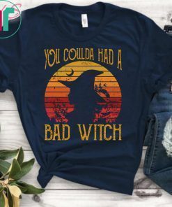 Vintage you coulda had a bad witch shirt