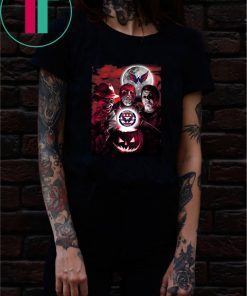 Washington Capitals Copy Halloween Freddy Krueger Jason Michael Myers Shirt