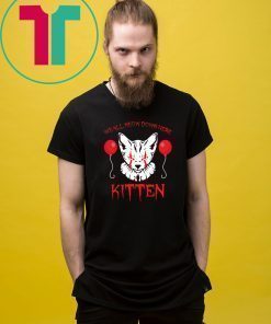 We all meow down here clown cat kitten pennywise shirt