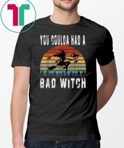 You Coulda Had a Bad Witch funny Halloween T-Shirt