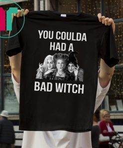 You coulda had a bad witch halloween shirt