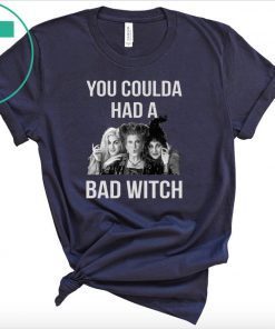 You coulda had a bad witch halloween shirt