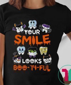 Your Smile Looks Boo-ti-ful Halloween Shirt