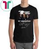 ZZ top 50th anniversary 1969 2019 signatures shirt