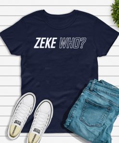 Zeke Who Jerry Jones Ezekiel Elliott Official 2019 T-Shirt