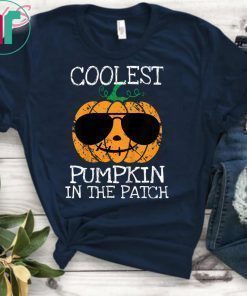 coolest pumpkin in the patch halloween Shirt