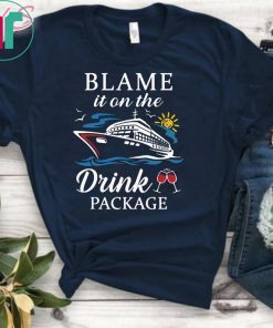 cruising cruiser drink wine blame it on the drink package shirt