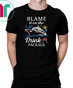 cruising cruiser drink wine blame it on the drink package shirt