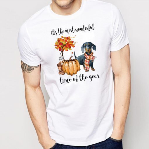 dachshund it's the most wonderful time of the year Shirt