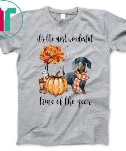 dachshund it's the most wonderful time of the year Shirt