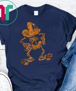 disney mickey mouse skeleton halloween Shirt