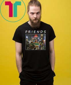 Friends Horror Halloween playing card 2019 T-Shirt