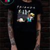 friends tv show rick and morty pete and roger drinking buddies shirt